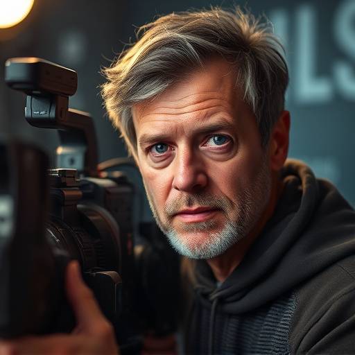 Portrait de Pierre Dupont, cameraman professionnel